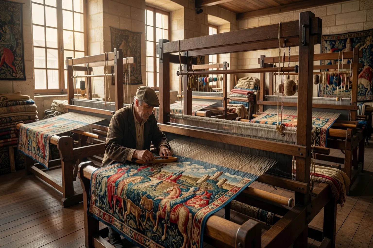 Aubusson et ses tapisseries — Patrimoine UNESCO à 40km de Crocq