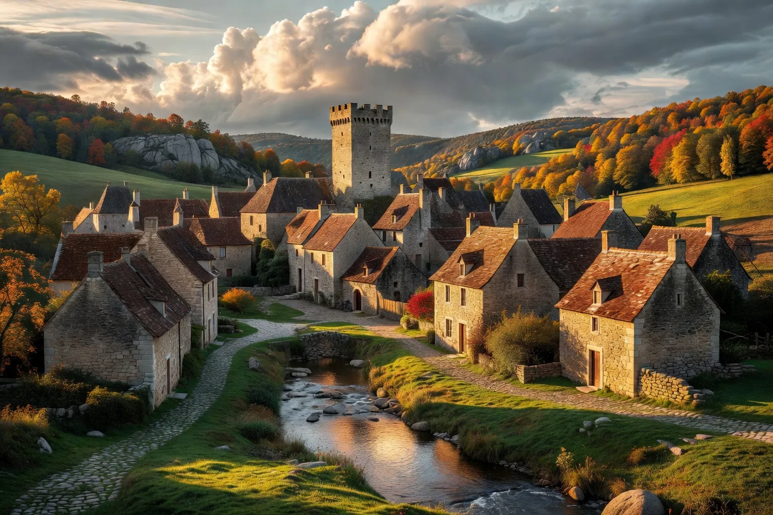 Creuse médiévale : châteaux et seigneuries XIᵉ-XVᵉ siècle