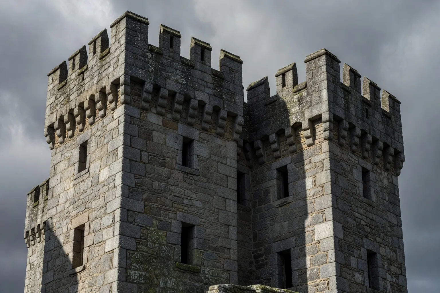 Tours médiévales de Crocq — Architecture militaire du XIIe siècle